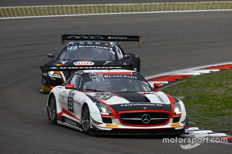 #33 Car Collection Motorsport Mercedes SLS AMG GT3: Daniel Allemann, Peter Schmidt, Karl Wendlinger