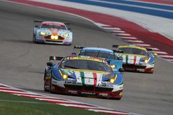 #51 AF Corse Ferrari 458 GTE: Gianmaria Bruni, Toni Vilander