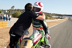 Le Champion du Monde Superbike 2015 Jonathan Rea, Kawasaki