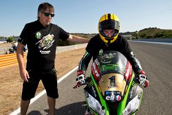 Le Champion du Monde Superbike 2015 Jonathan Rea, Kawasaki