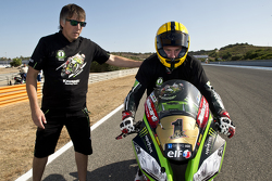 Le Champion du Monde Superbike 2015 Jonathan Rea, Kawasaki