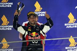 Daniel Ricciardo, Red Bull Racing festeggia il secondo posto sul podio