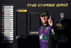 Winner Denny Hamlin, Joe Gibbs Racing Toyota