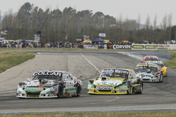Gaston Mazzacane, Coiro Dole Racing Chevrolet y Omar Martinez, Martinez Competicion Ford y Diego de