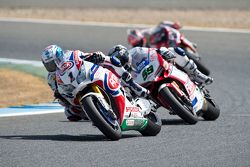 Sylvain Guintoli, Pata Honda y Niccolo Canepa, Althea Racing