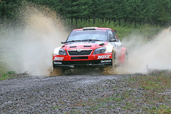 Gaurav Gill and Glenn Macneall, Skoda Fabia S2000, Team MRF