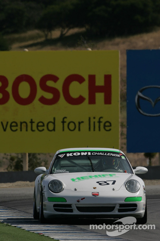 #87 LNS Motorsports Porsche 997: Mike Johnson, Bob Heniff