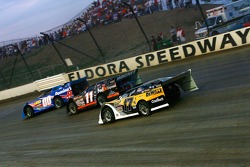 David Reutimann, Denny Hamlin and Matt Kenseth