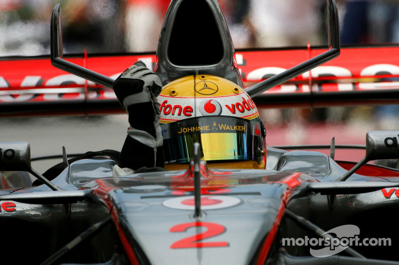 Lewis Hamilton consigue su primera 'pole position' en Canadá 2007 con el McLaren MP4-22