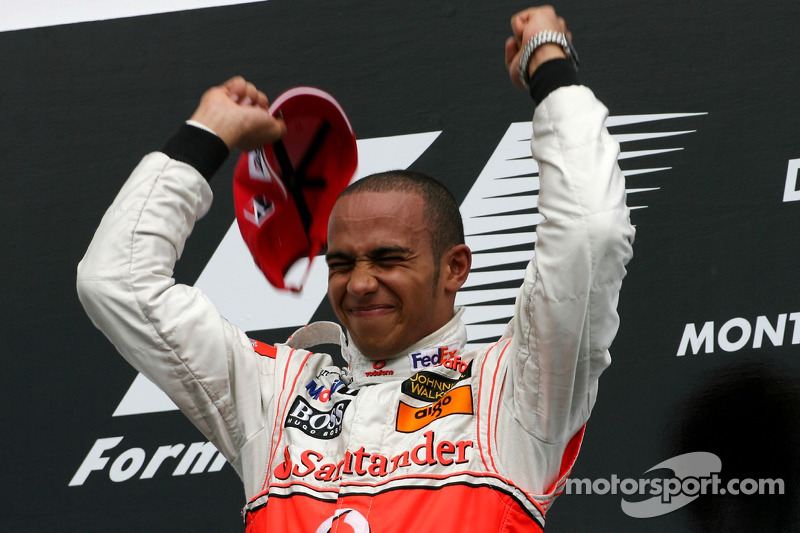 Winner, 1st, Lewis Hamilton, McLaren Mercedes, MP4-22