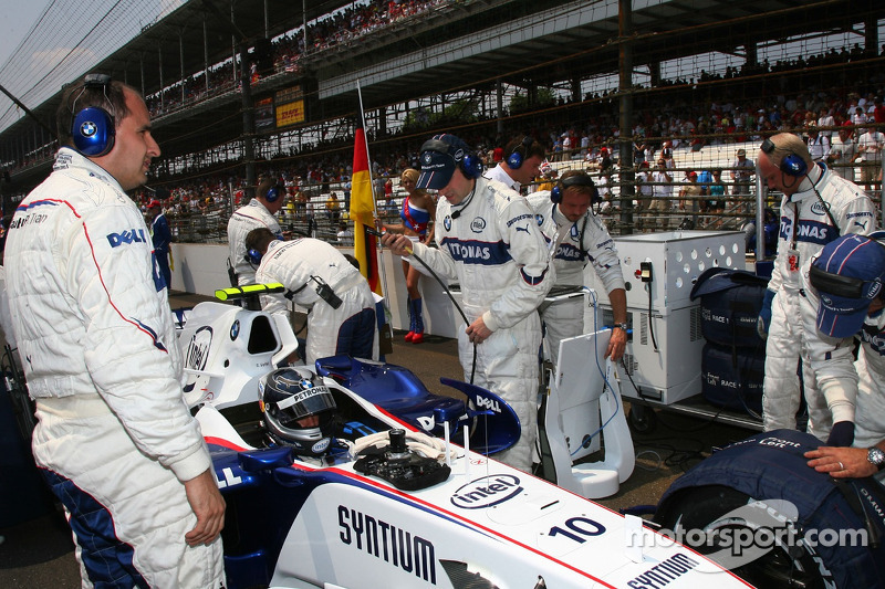 Sebastian Vettel, piloto de testes da BMW Sauber F1 Team