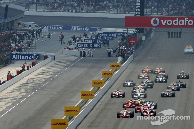 start, race, Lewis Hamilton, McLaren Mercedes