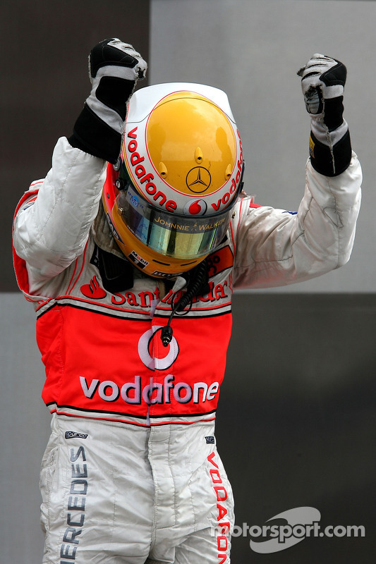 Primer clasificado Lewis Hamilton, McLaren Mercedes