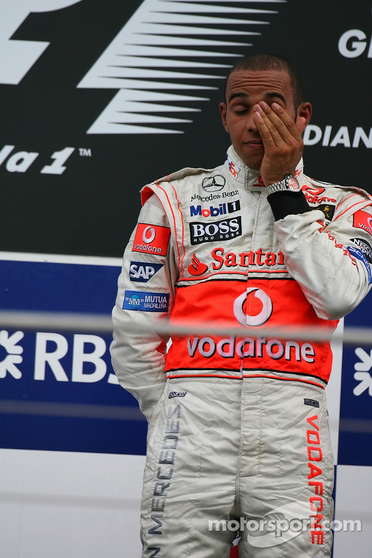 Primer clasificado Lewis Hamilton, McLaren Mercedes