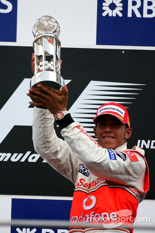 Primer clasificado Lewis Hamilton, McLaren Mercedes
