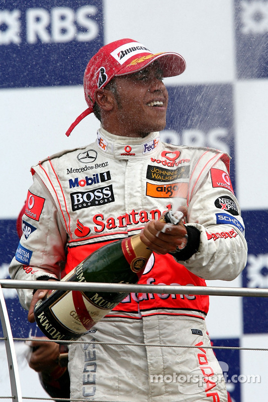 Primer clasificado Lewis Hamilton, McLaren Mercedes