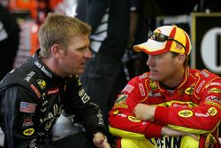 Clint Bowyer and Kevin Harvick