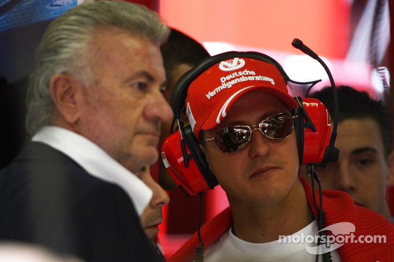 Michael Schumacher, Scuderia Ferrari, Advisor, Willi Weber, Pilot Menajeri