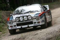 David Redward im Lancia Rallye 037 von 1983