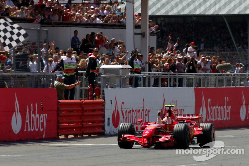 2007: Гран При Великобритании, Ferrari F2007. Стартовал 2-м
