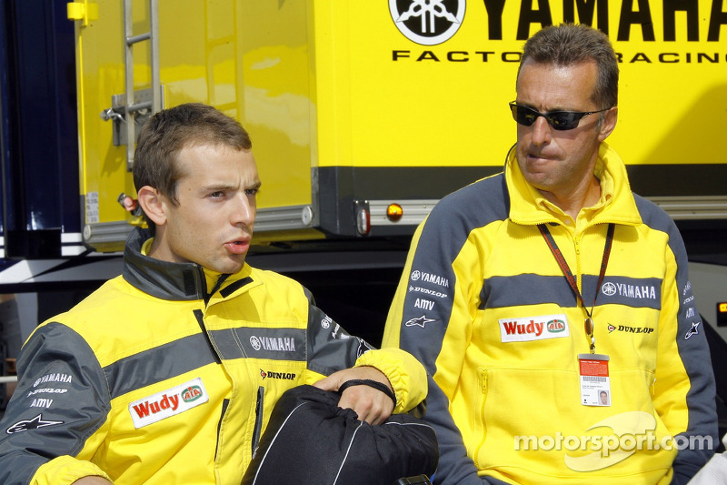 Hervé Poncharal y Sylvain Guintoli