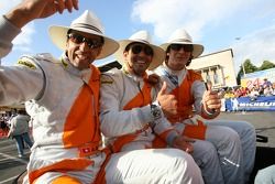Andrea Chiesa, Alex Caffi e Andrea Belicchi
