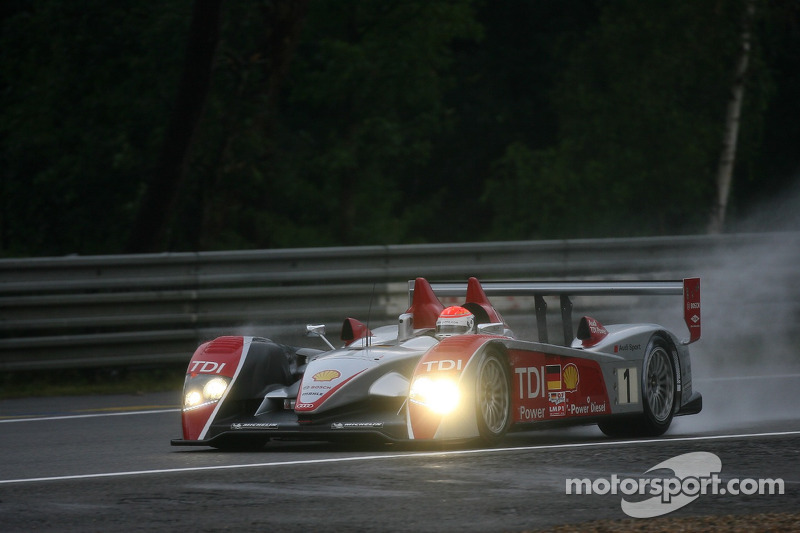 #1 Audi Sport North America Audi R10: Marco Werner, Frank Biela, Emanuele Pirro