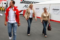 Michael Schumacher, Scuderia Ferrari, Asesor y su esposa Corina Schumacher