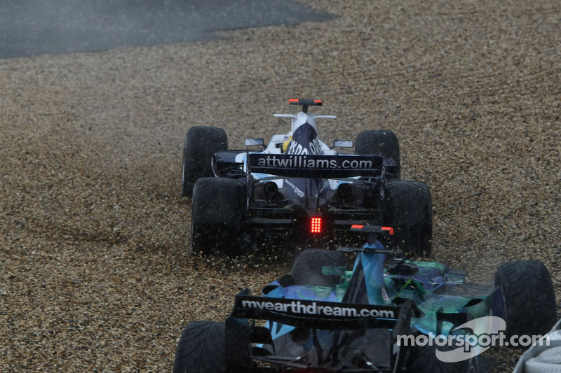 Nico Rosberg, WilliamsF1 Team, FW29, spins off