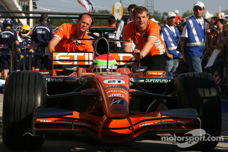 Sakon Yamamoto, Spyker F1 Team