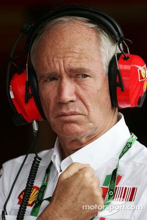 Rory Byrne, Scuderia Ferrari, diseño y desarrollo