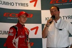 The Masters' winner on concert: promising German driver Nico Hulkenberg