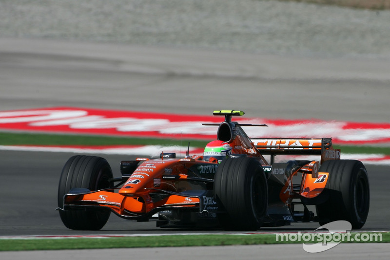 Sakon Yamamoto, Spyker F1 Team, F8-VII