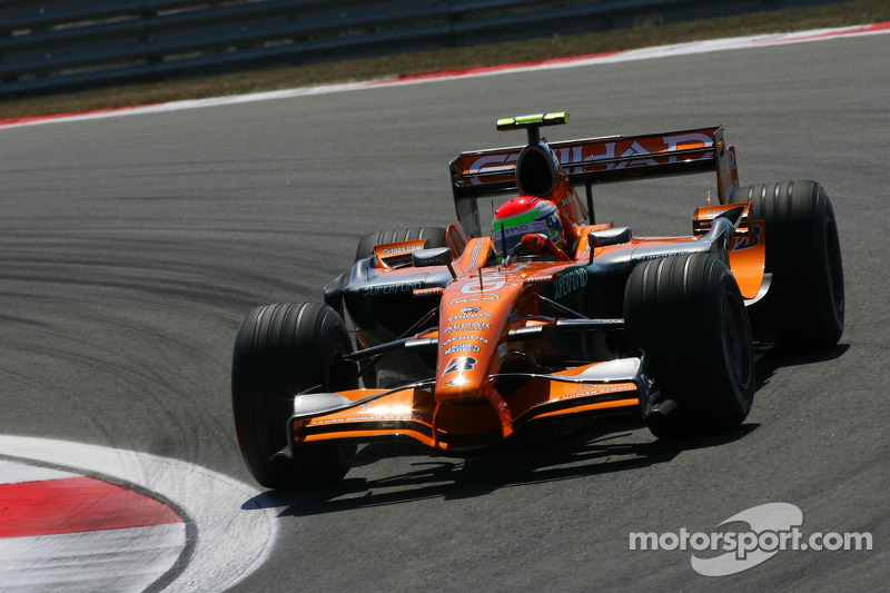 Sakon Yamamoto, Spyker F1 Team, F8-VII
