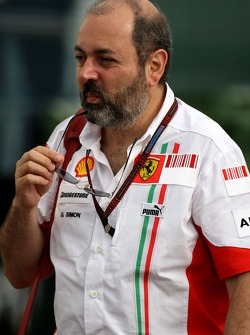 Gilles Simon, Scuderia Ferrari, Head of Engine Department