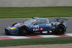 Stavelot: #94 Speedy Racing Team Spyker C8 Spyder GT2R: Andrea Belicchi, Andrea Chiesa, Jonny Kane