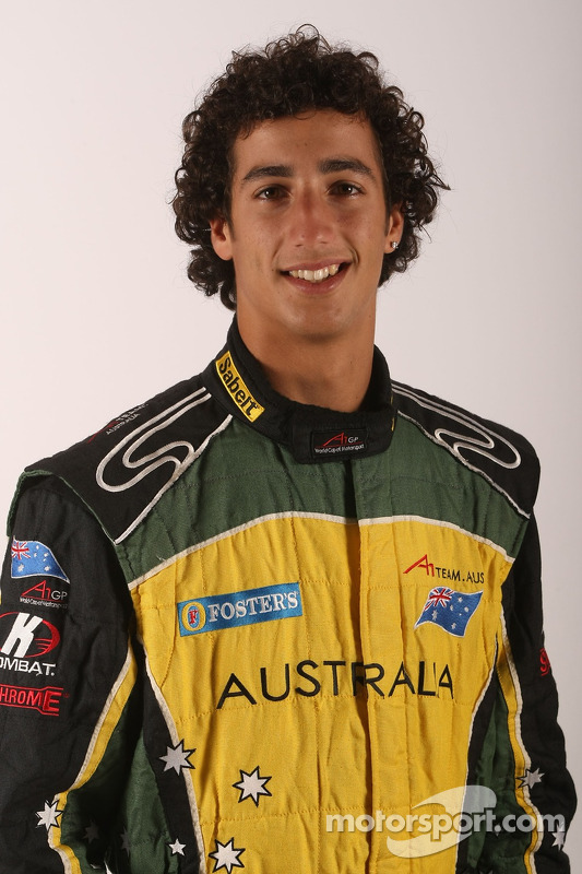 Daniel Ricciardo, pilote de A1 Equipe d'Australie