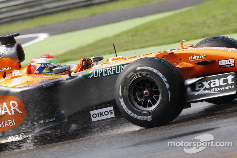 Sakon Yamamoto, Spyker F1 Team, F8-VII