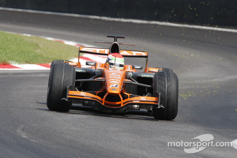 Sakon Yamamoto, Spyker F1 Team, F8-VII