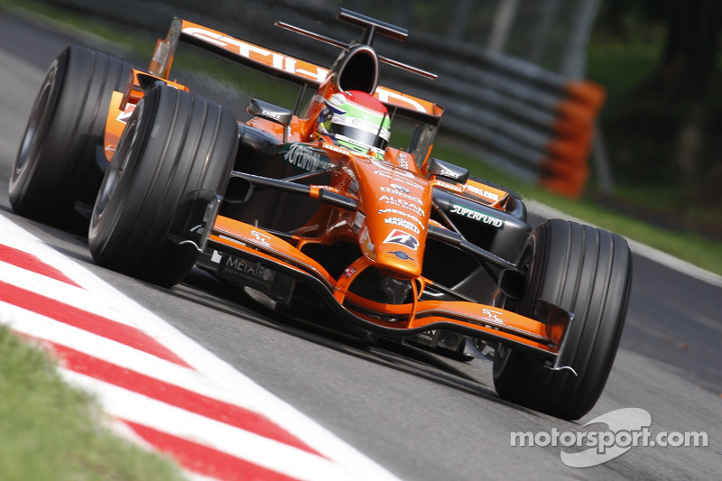 Sakon Yamamoto, Spyker F1 Team, F8-VII