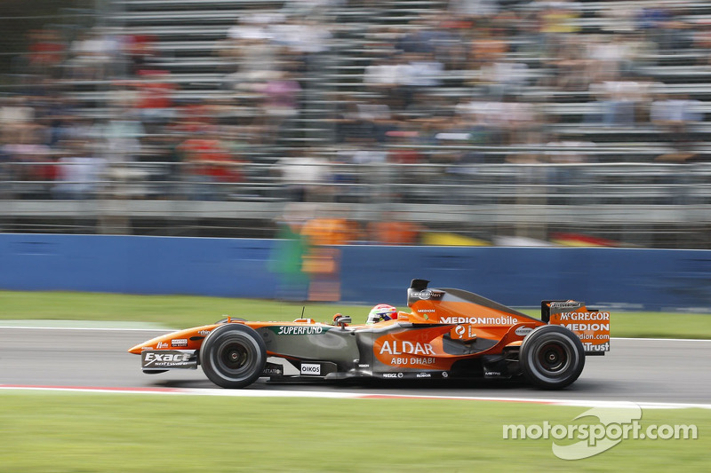 Sakon Yamamoto, Spyker F1 Team, F8-VII