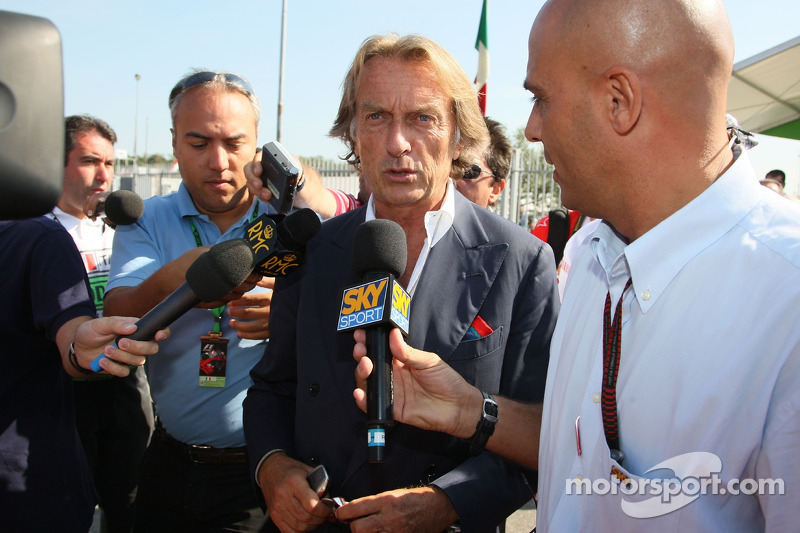 Luca di Montezemolo, Scuderia Ferrari, FIAT Yönetim Kurulu Başkanı ve Başkanı, Ferrari arrives, trac