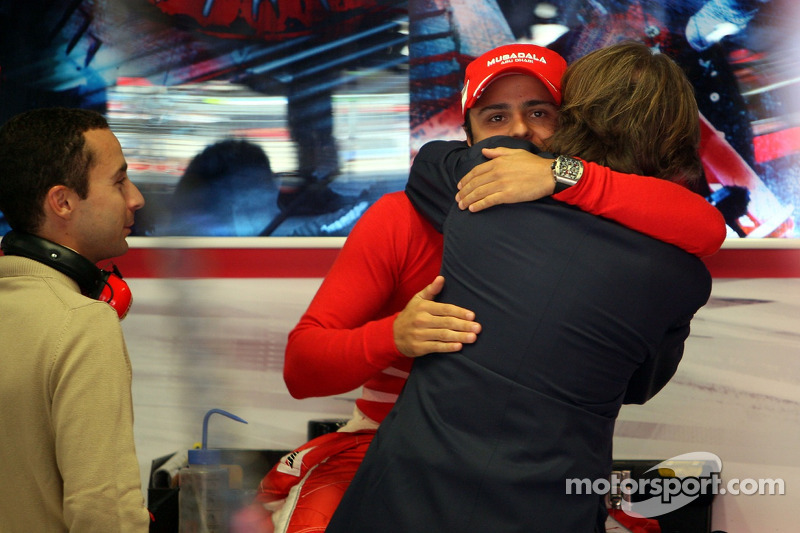 Luca di Montezemolo, Scuderia Ferrari, FIAT Yönetim Kurulu Başkanı ve Başkanı, Ferrari arrives, gara