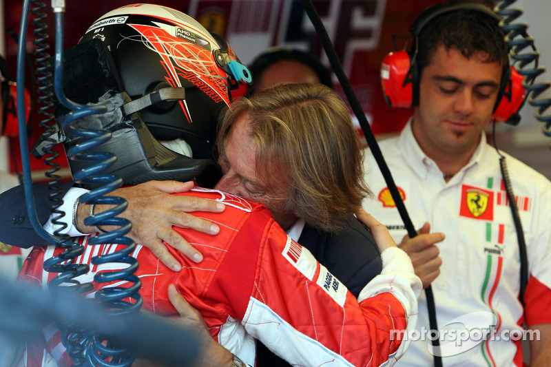 Luca di Montezemolo, Scuderia Ferrari, FIAT Yönetim Kurulu Başkanı ve Başkanı, Ferrari arrives, gara