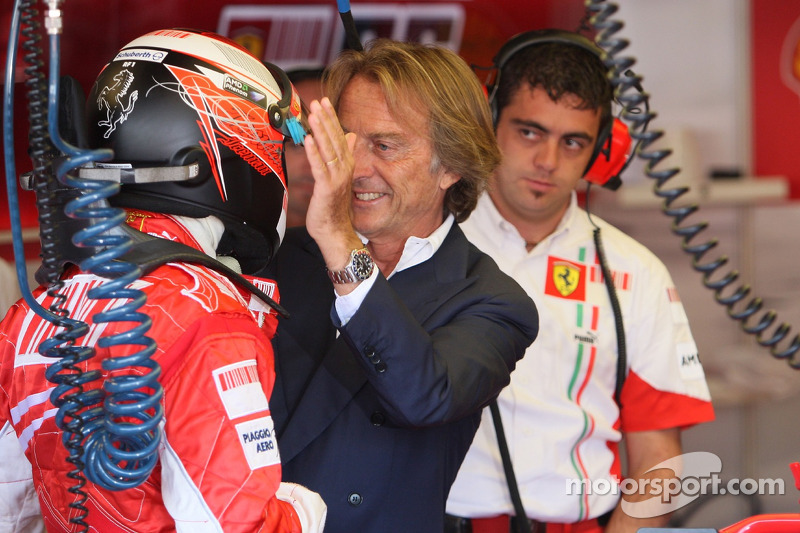 Luca di Montezemolo, Scuderia Ferrari, FIAT Yönetim Kurulu Başkanı ve Başkanı, Ferrari arrives, gara