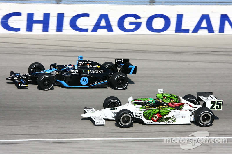 Danica Patrick et Marty Roth