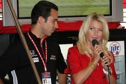 Helio Castroneves with Dancing with the Stars partner Julianne Hough