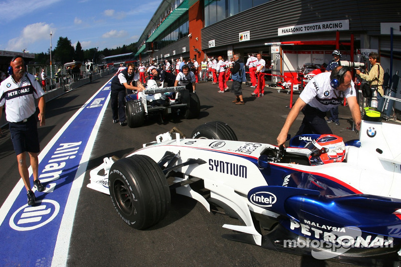 Robert Kubica, BMW Sauber F1 Team , Grand Prix Belgii 2007