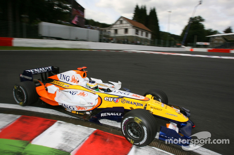 #3: Giancarlo Fisichella, Renault F1 Team, R27