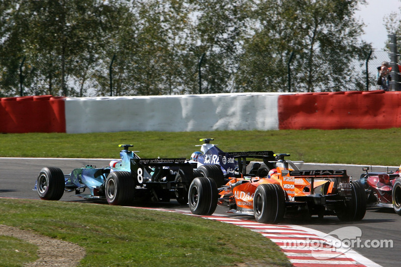 Sakon Yamamoto, Spyker F1 Team, Rubens Barrichello, Honda Racing F1 Team